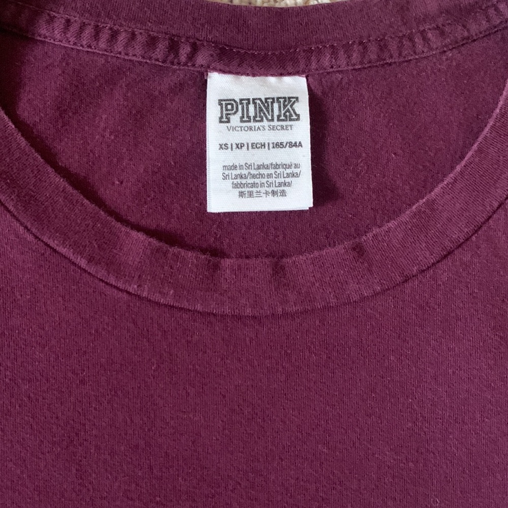Pink tee shirt size xs - Picture 2 of 3